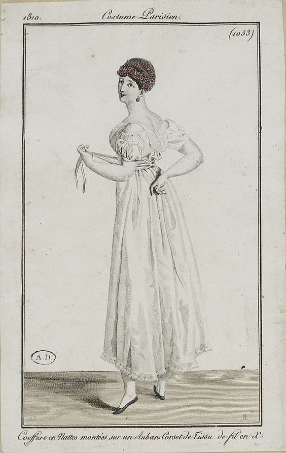 The Stays or Corsets of the Regency era - Ilse Gregoor Costume Design