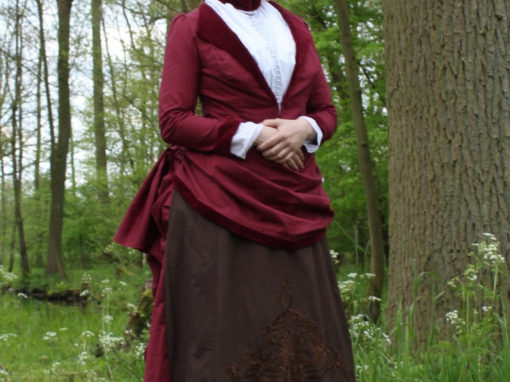 1888 Bustle Dress