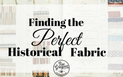Historical Fabrics: What fabric to use